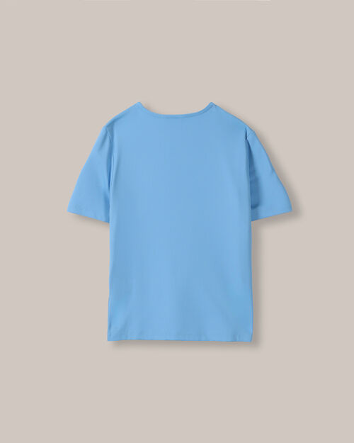 Playera Cropped Manga Corta